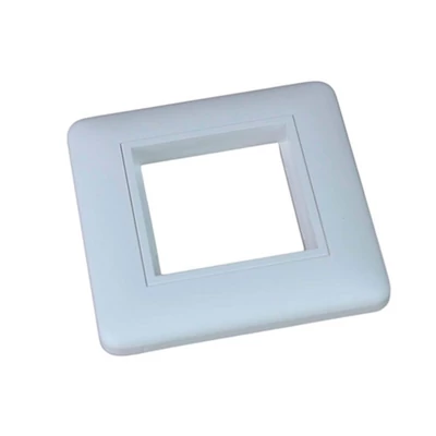 Openetics 45×45 mm-es keret és tartókeret, fehér színű