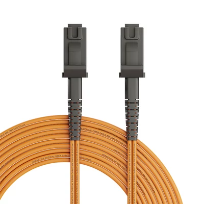 Openetics OM1 duplex optikai patch kábel MTRJ–MTRJ, 62,5/125 µm, PC, 2 m, narancssárga