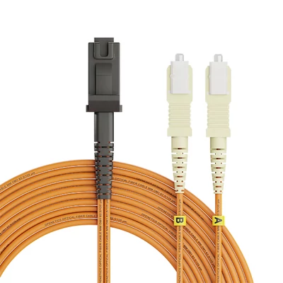 Openetics OM1 duplex optikai patch kábel MTRJ–SC, 62,5/125 µm, PC, 3 m, narancssárga