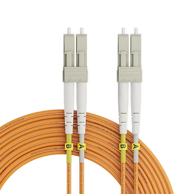 Openetics OM1 duplex optikai patch kábel LC–LC, 62,5/125 µm, PC, 2 m, narancssárga