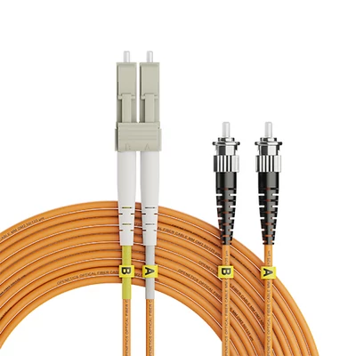 Openetics OM2 duplex optikai patch kábel ST–LC, 50/125 µm, PC, 5 m, narancssárga
