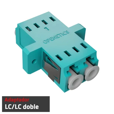 Openetics OM3 multimódusú optikai átvezető LC–LC, dupla