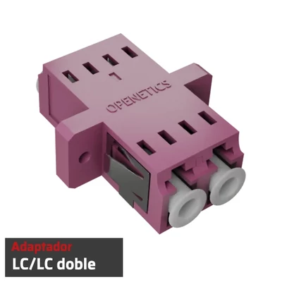 Openetics OM4 multimódusú optikai átvezető LC–LC, dupla