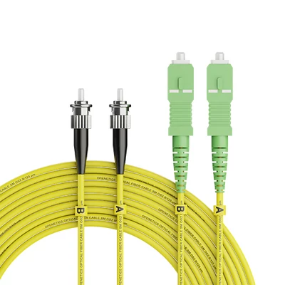 Openetics OS2 monomódusú duplex optikai patch kábel FC-PC/SC-APC, 9/125 µm, 2 m