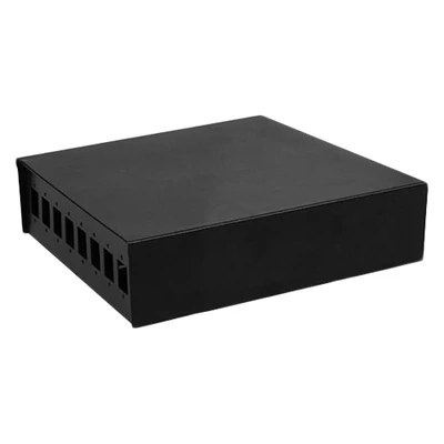 Openetics optikai végdoboz 8 szálhoz, SC/LC duplex pasamuróhoz (40×180×178 mm)