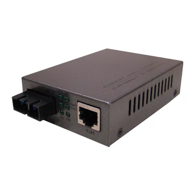 Openetics Gigabit Ethernet médiakonverter (10/100/1000Base-TX ↔ 1000Base-SX), multimódus, SC duplex