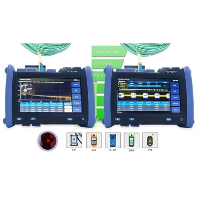 Openetics OTDR multimódus/monomódus mérőműszer, 850/1310/1550 nm, 21/19/30 dB