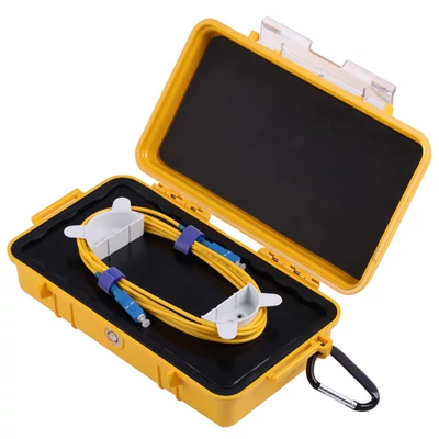 OPENETICS egymódusú indító optikai száltekercs 9/125 µm, 1000 m, SC/UPC–LC/UPC