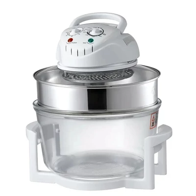 Halogén légkeveréses sütő - 1400 W - 12 L - fehér